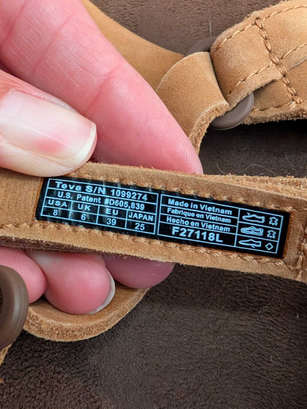Teva Women's Elzada Slide Leather Sandal - Picture 5 of 5
